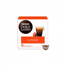 Nescafe Κάψουλες Espresso Lungo Συμβατές με Μηχανή Dolce Gusto 16caps