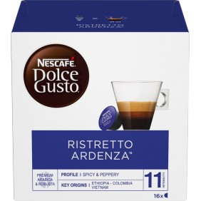 Nescafe Κάψουλες Espresso Ristretto Ardenza Συμβατές με Μηχανή Dolce Gusto 16caps